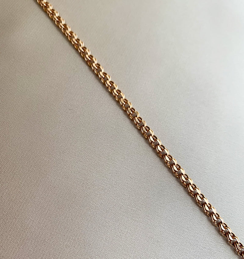 Rose gold chain