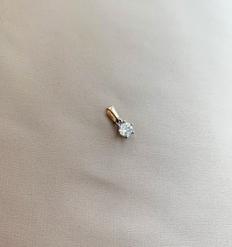 Подвеска из розового золота