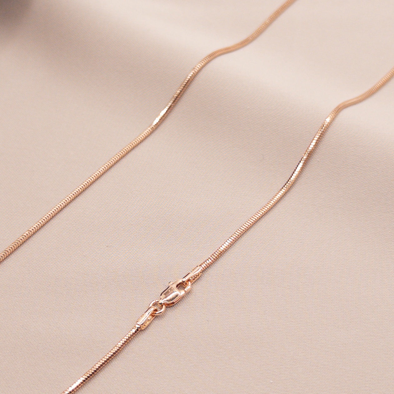 Rose gold chain