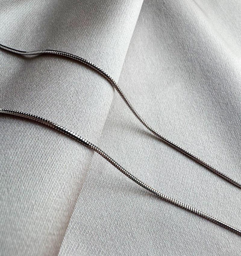 Цепь из белого золота