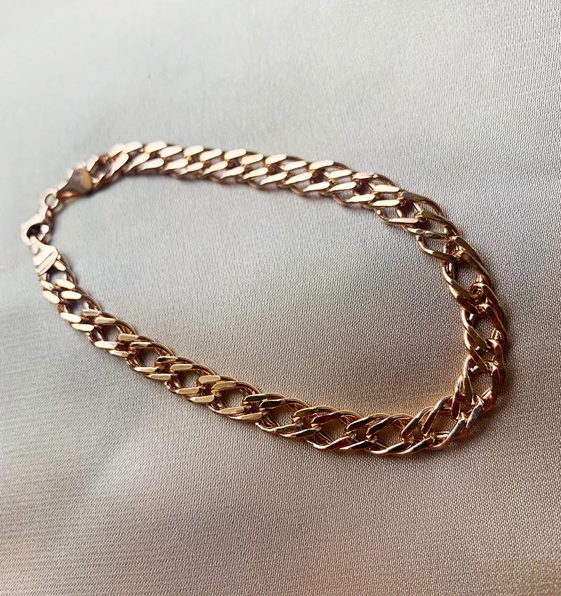 Rose gold bracelet
