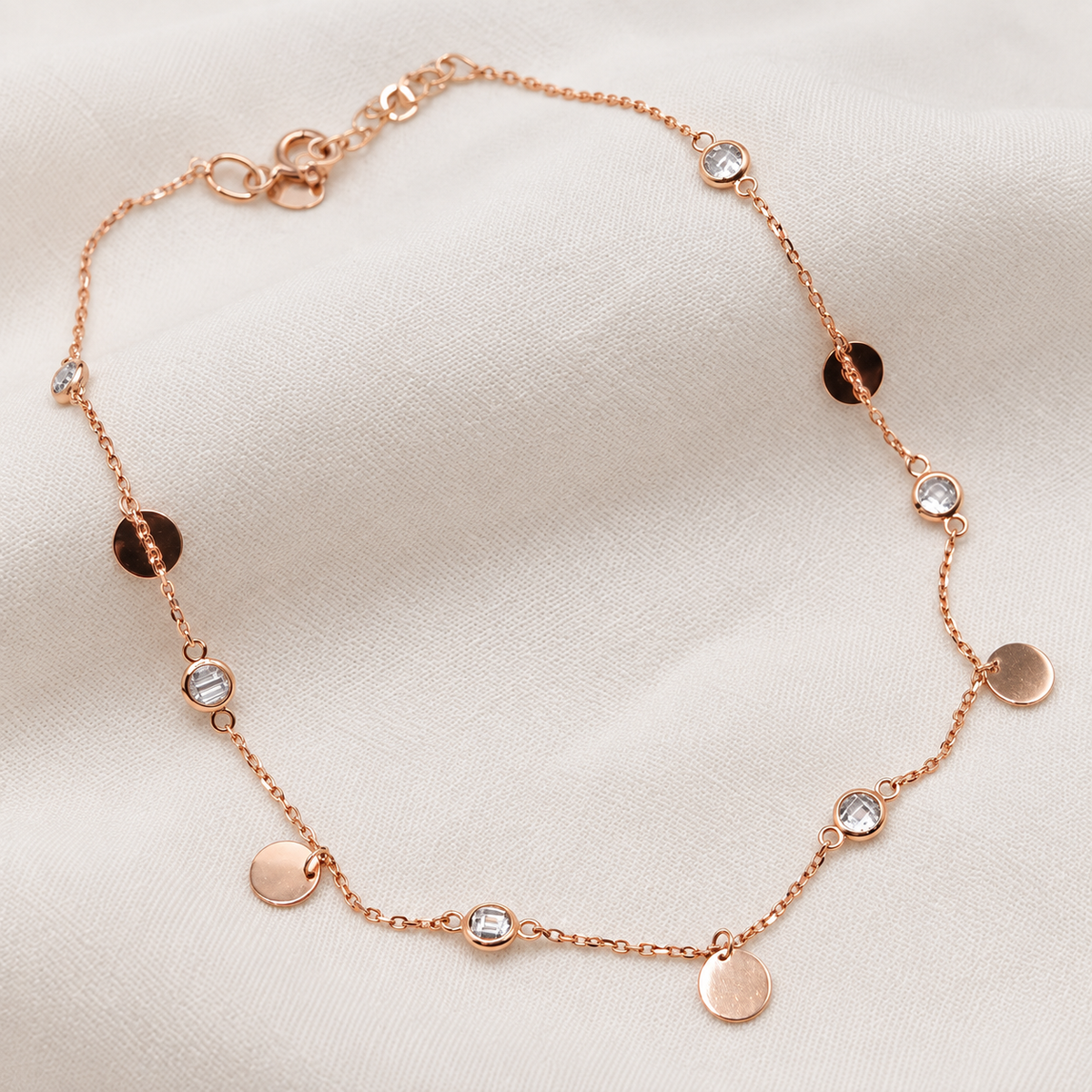 Браслет из розового золота