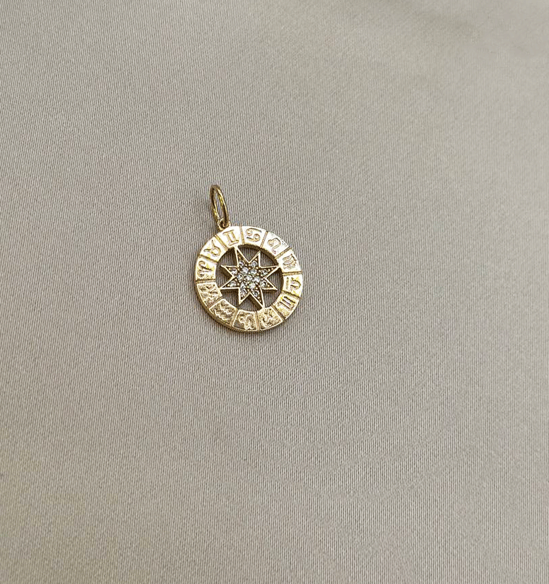 Подвеска из розового золота