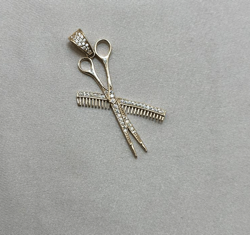 Rose gold pendant