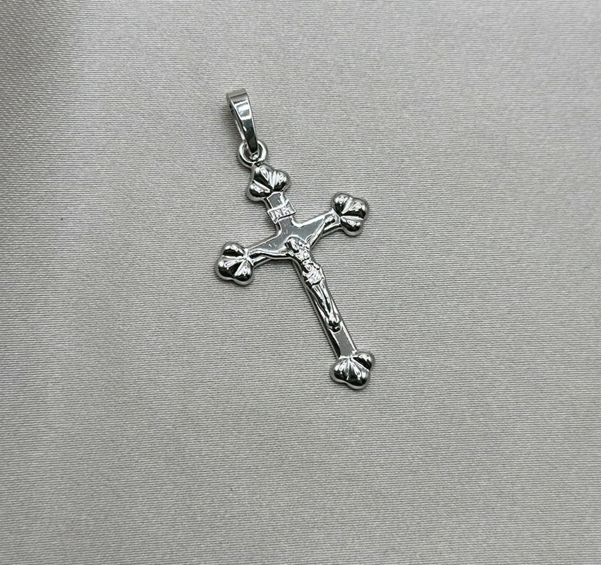 White gold cross