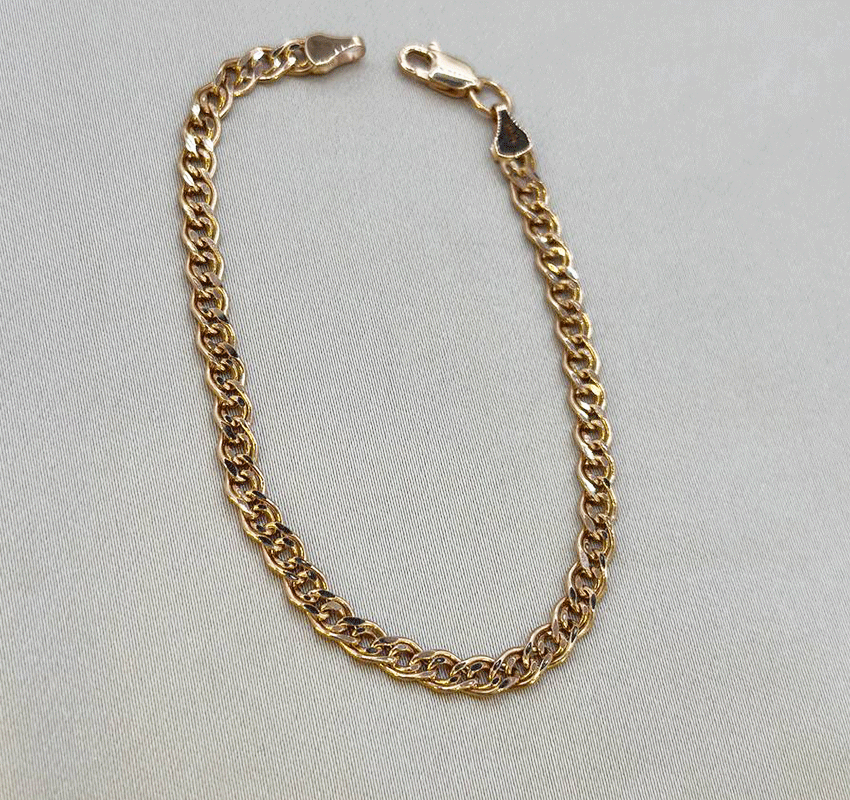 Rose gold bracelet