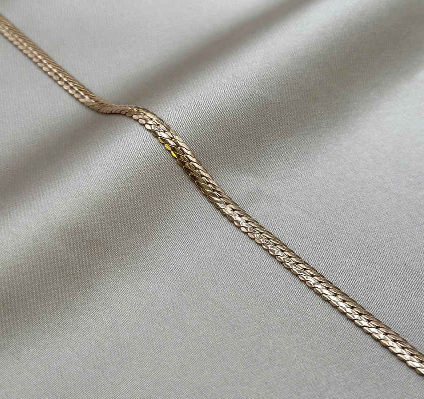 Rose gold chain