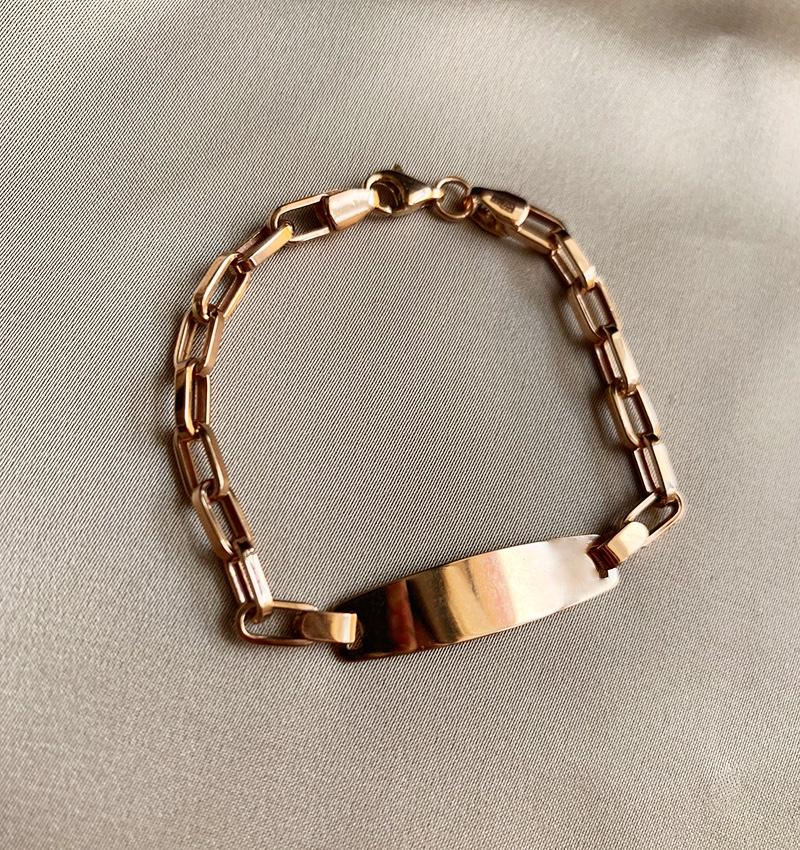 Rose gold bracelet