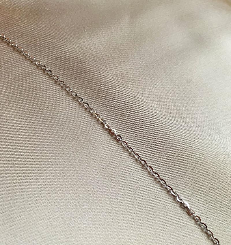 White gold chain
