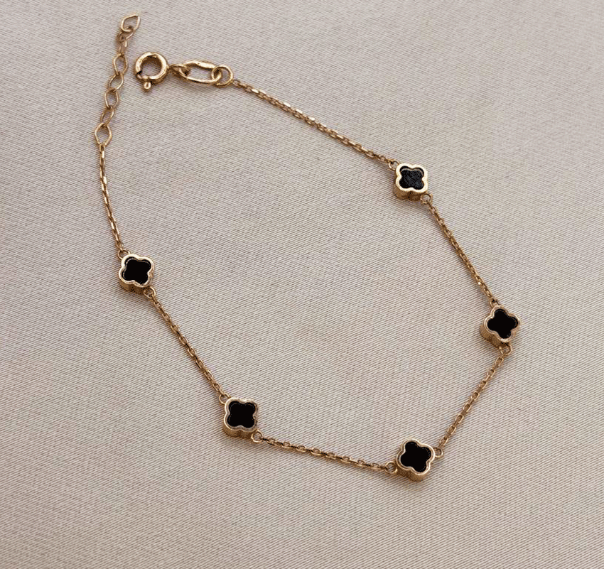 Браслет из розового золота