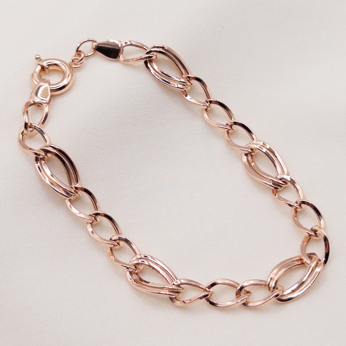 Rose gold bracelet