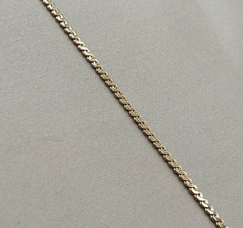Rose gold chain