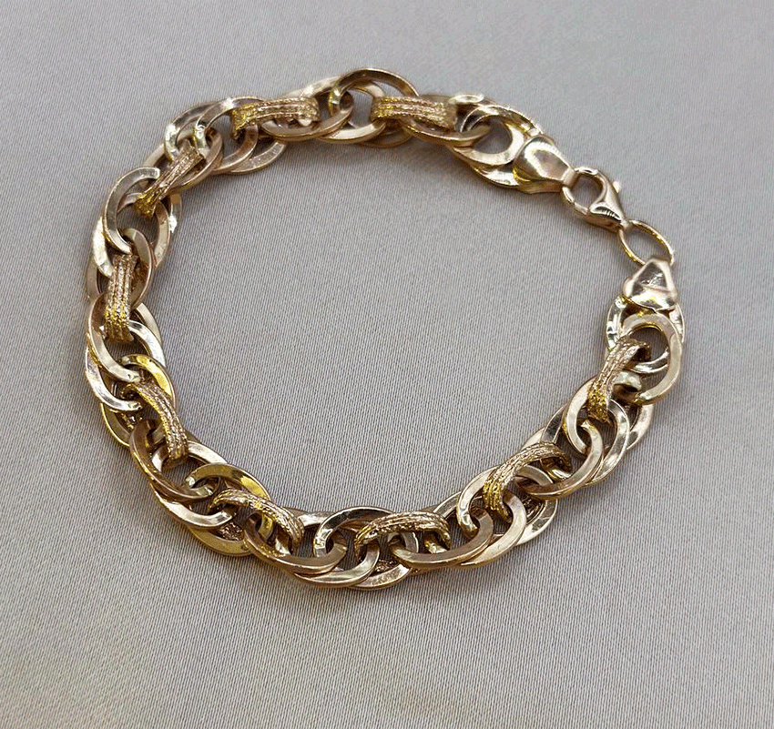 Браслет из розового золота