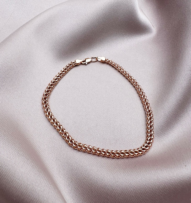 Rose gold bracelet