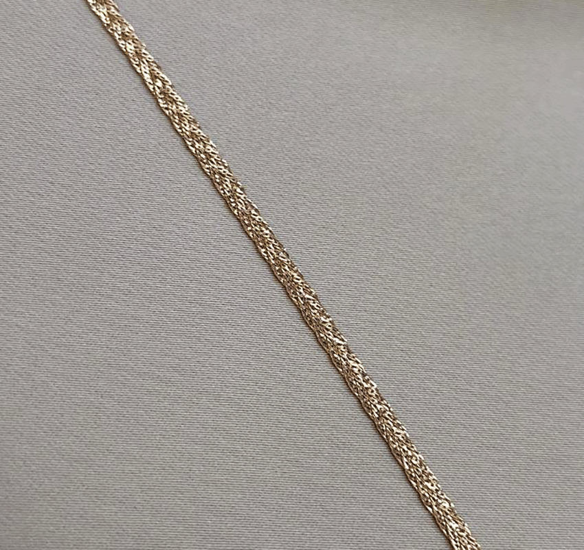 Rose gold chain