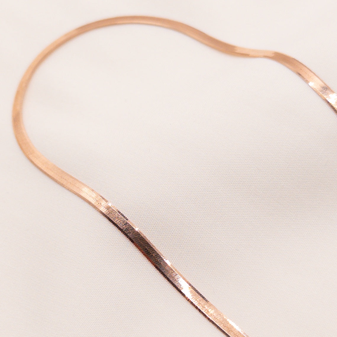 Rose gold chain
