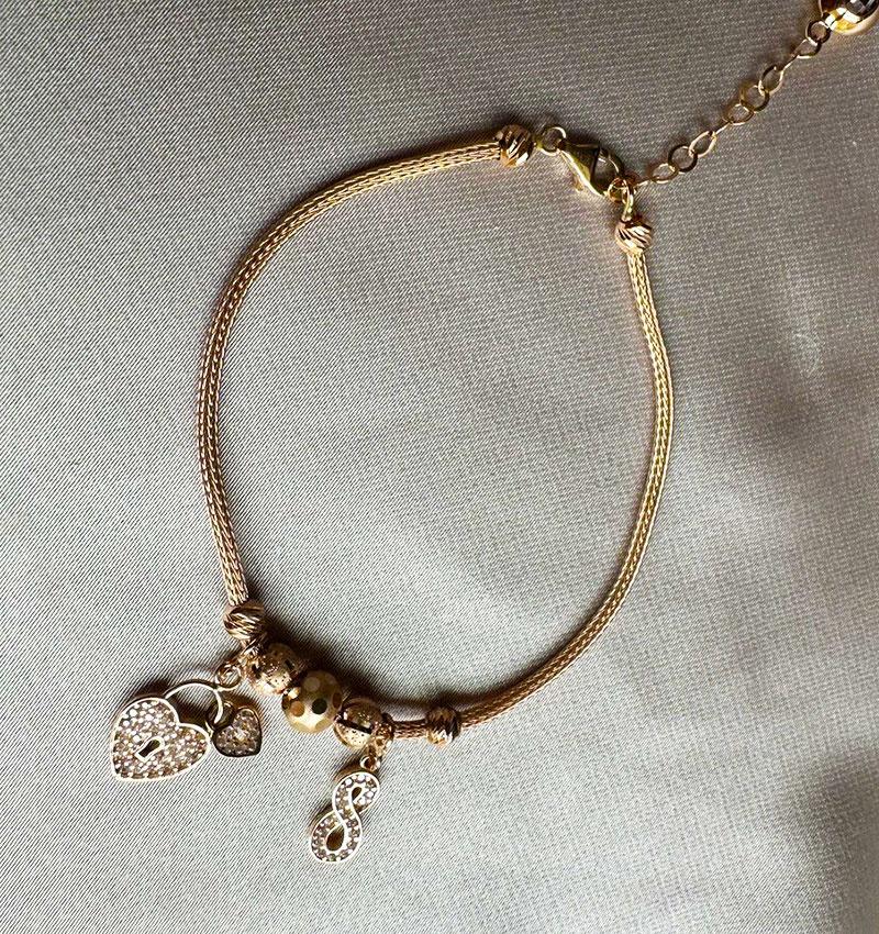 Rose gold bracelet