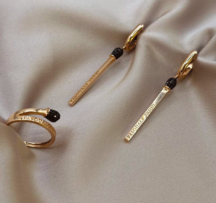 Сет из розового золота