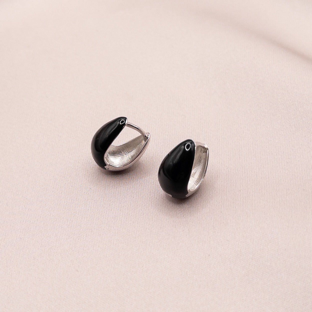 Серьги из серебра с Эмалью
