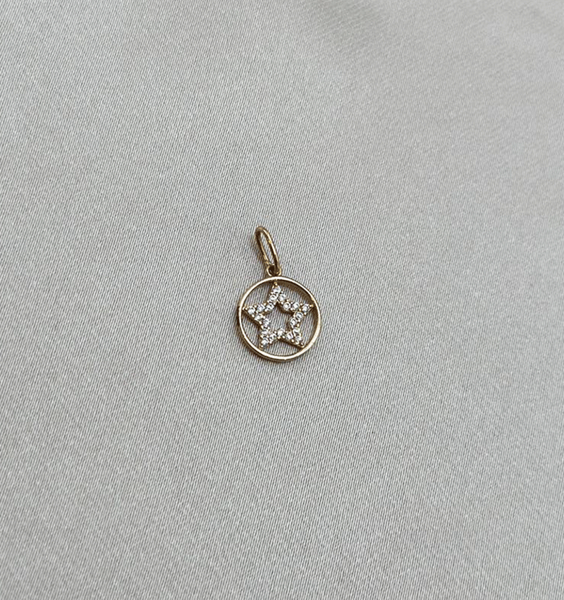Rose gold pendant