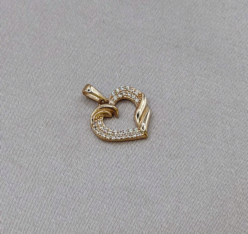 Подвеска из розового золота