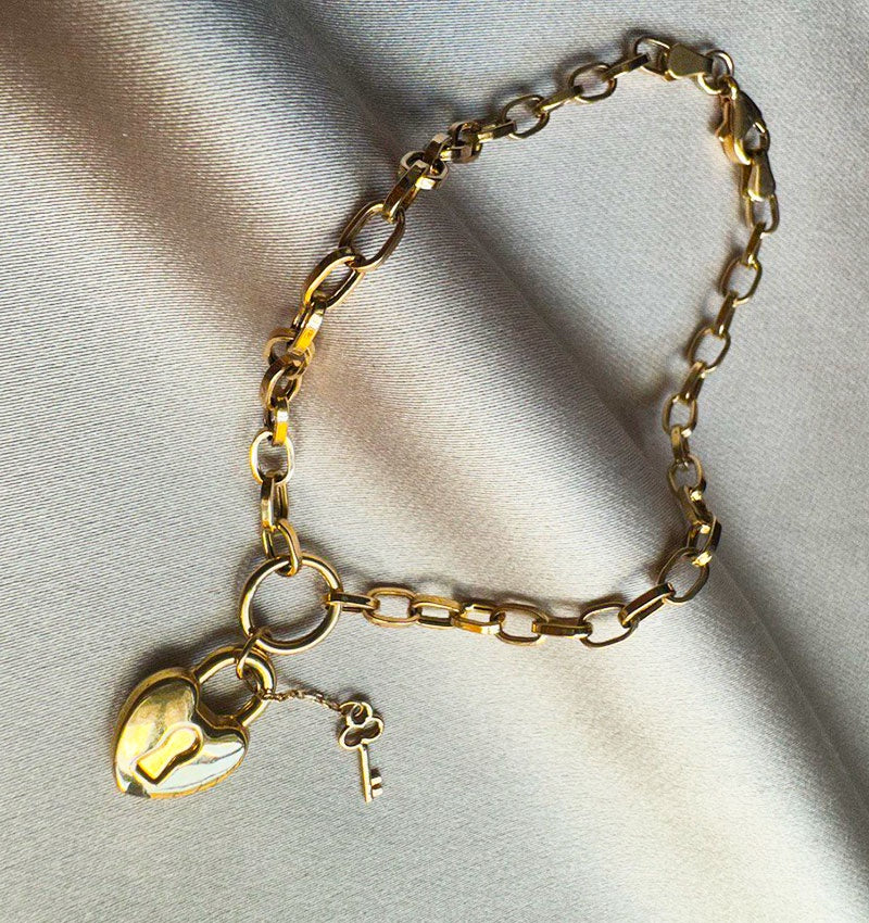 Rose gold bracelet