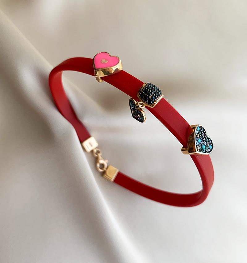 Браслет из розового золота