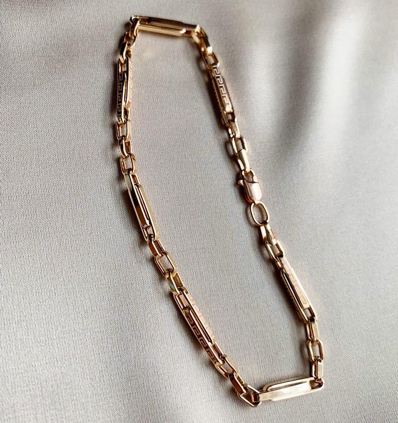 Браслет из розового золота