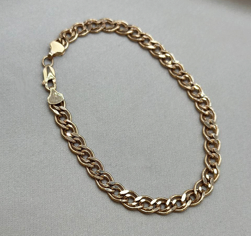 Rose gold bracelet