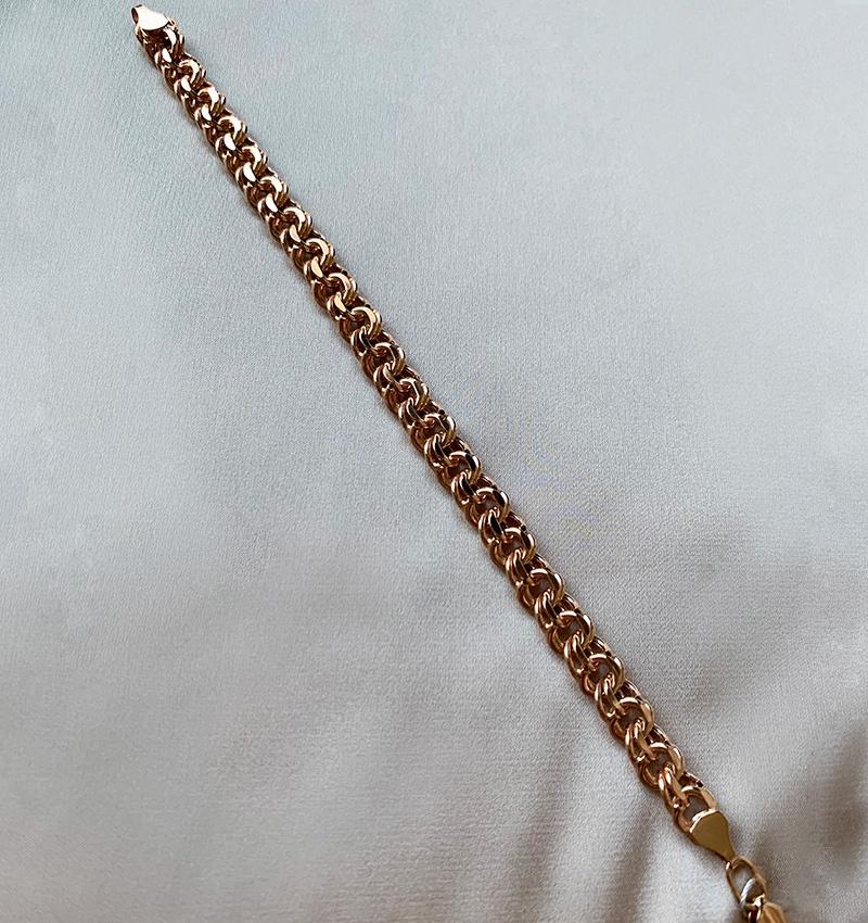 Rose gold bracelet