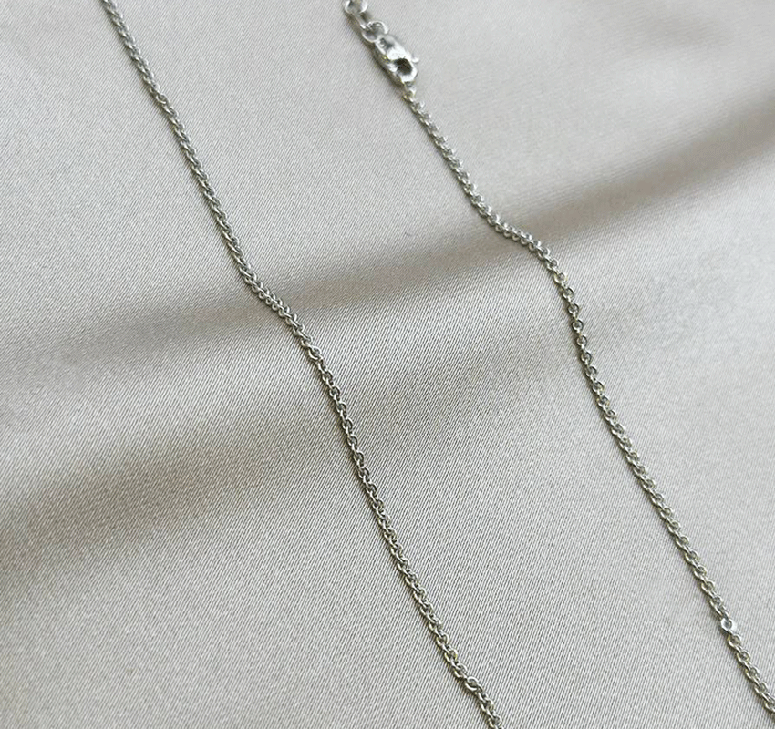 White gold chain