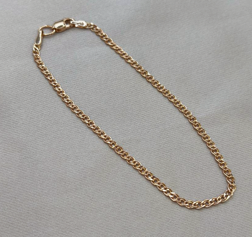 Rose gold bracelet