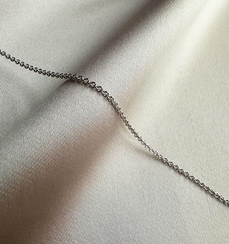 White gold chain