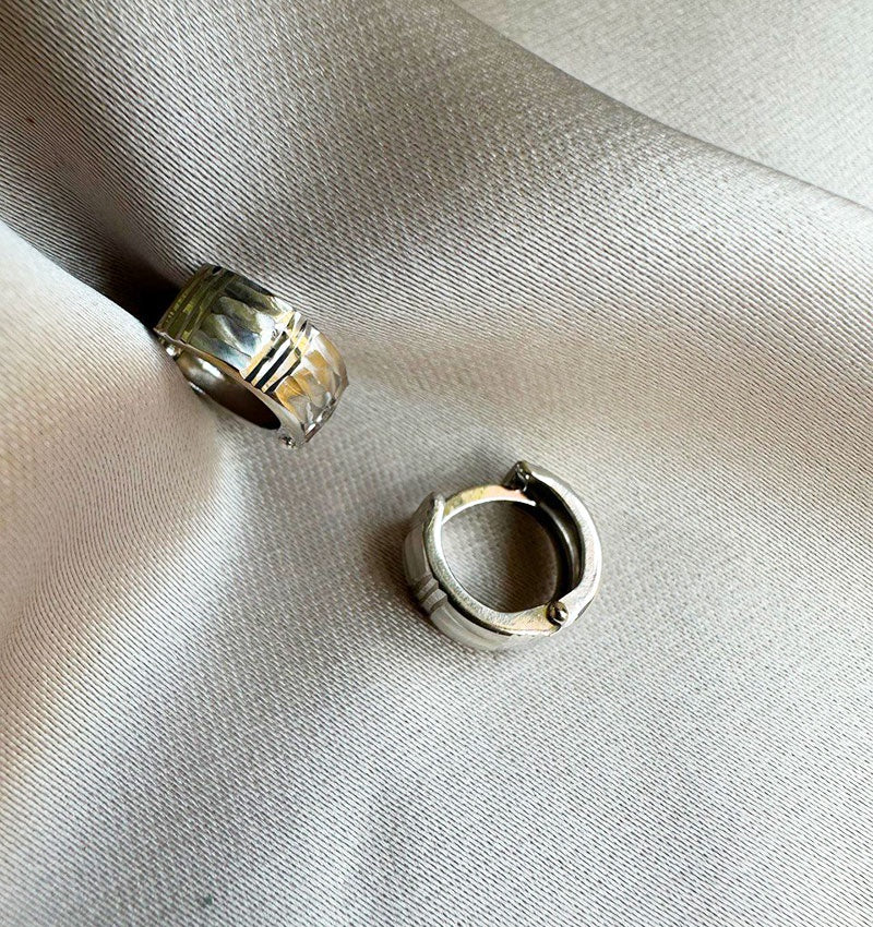 Серьги из белого золота