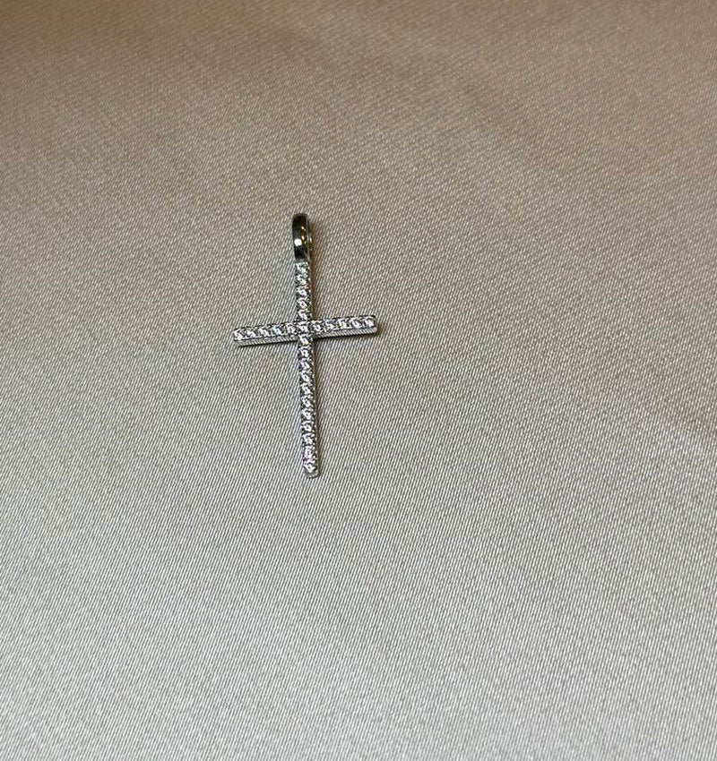 Pandantiv din argint cu zirconiu