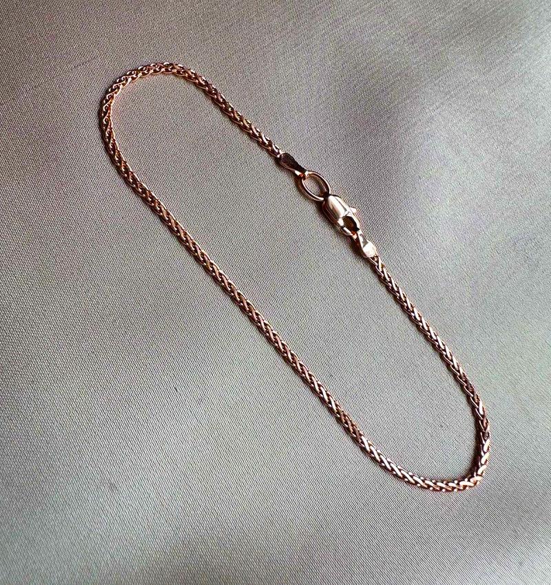 Rose gold bracelet