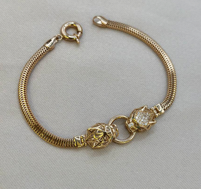 Rose gold bracelet