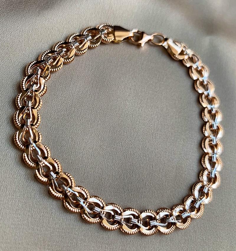 Rose gold bracelet