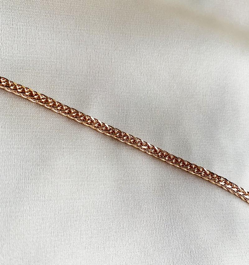 Rose gold chain