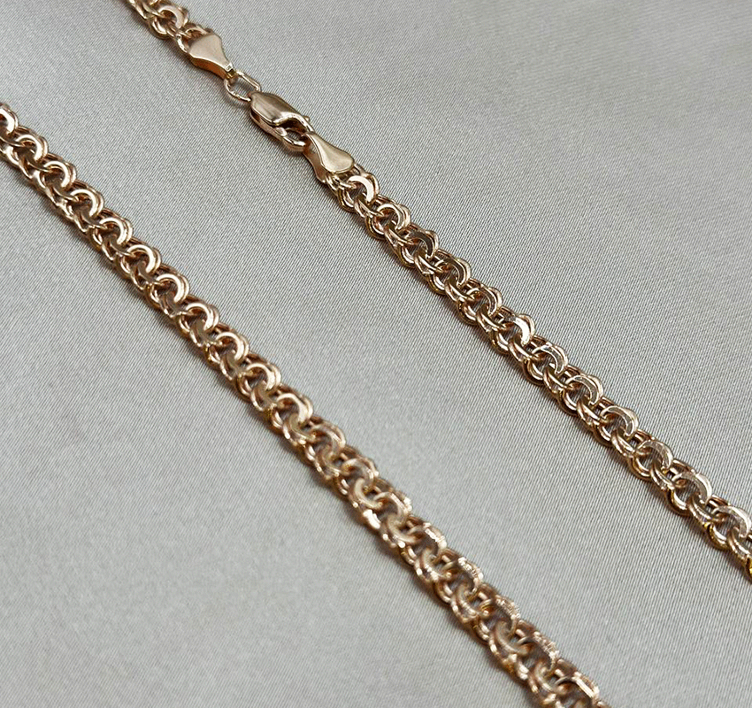Rose gold chain