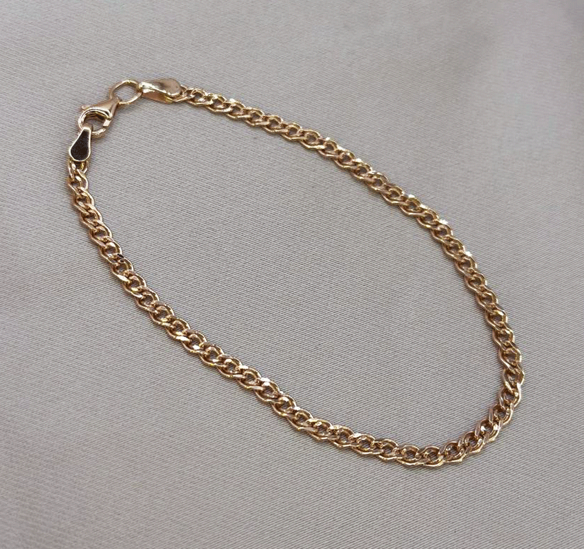 Rose gold bracelet
