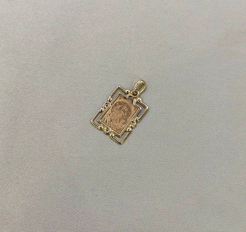 Pictogramă auriu-roz