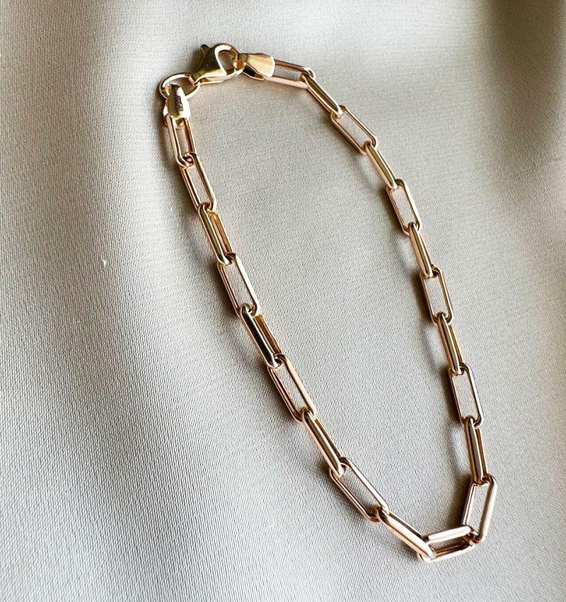 Rose gold bracelet