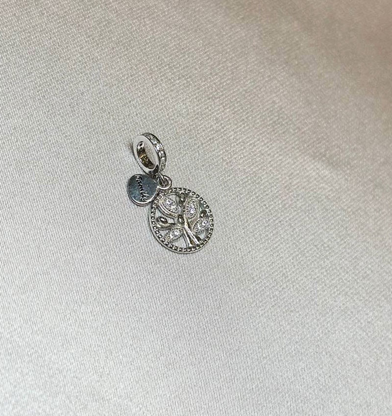 Pandantiv din argint cu zirconiu