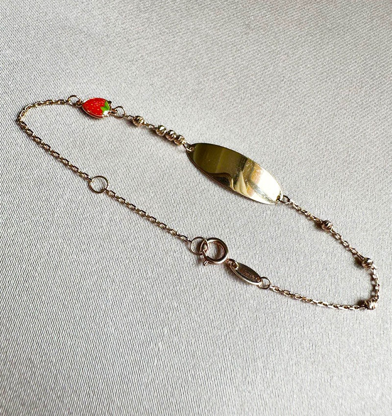 Rose gold bracelet
