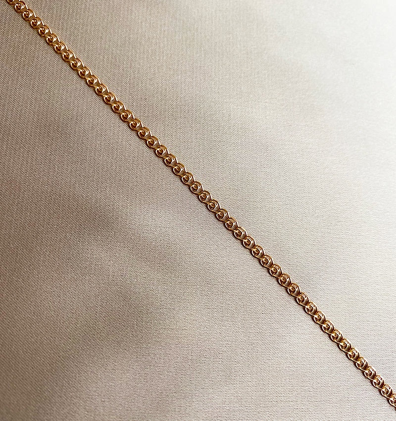 Rose gold chain