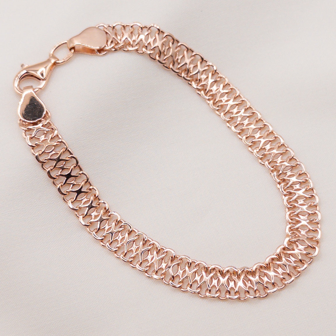 Rose gold bracelet