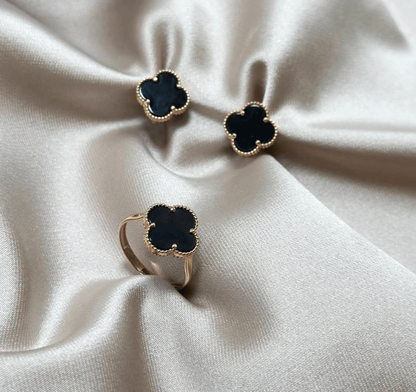 Сет из розового золота