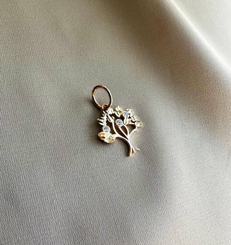 Подвеска из розового золота