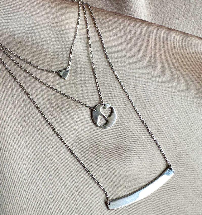 Колье из розового золота